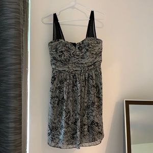 BCBG Chiffon Mini Dress